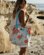 Floral Beach Tote - Image 2