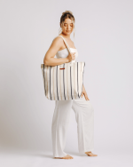 Vert Stripe Beach Tote - Image 6