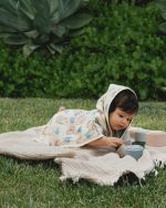 Ducky Gauze Hooded Poncho - Image 4