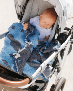 Twinkle Gauze Receiving Blanket with Pouch - Image 2