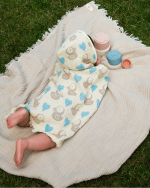 Ducky Gauze Hooded Poncho - Image 2