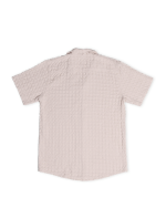 Orb Button Down Waffle Shirt – Sand – Mens - Image 4