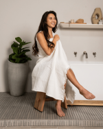 Micro Waffle XL Bath Bundle – 2 Pack -White - Image 10