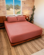 Sonoran Fitted Sheet – Terracotta - Image 2