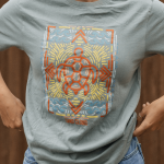Mandala Turtle SS Tee – Chinoise Green