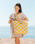 Checker Beach Tote - Image 3