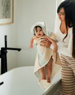 Choo-Choo Train Gauze Hooded Blanket Single - Image 5