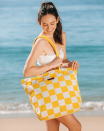 Checker Beach Tote - Image 4