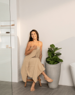 Terra Fringeless XL Bath Bundle – Sand – 2 Pack - Image 2