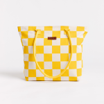 Checker Beach Tote