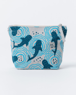 Shark Ripples Zipper Pouch - Image 2