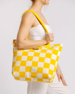 Checker Beach Tote - Image 2
