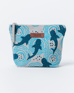 Shark Ripples Zipper Pouch - Image 3
