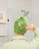 Classic Hair Towel – Green - Image 4
