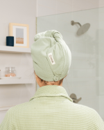 Terra Hair Towel – Sage - Image 7