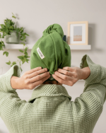 Terra Hair Towel – Green - Image 2