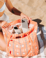Diamond Mudcloth Beach Tote - Image 4