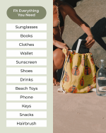 Checker Towel Bag  – Florida Keys - Image 6