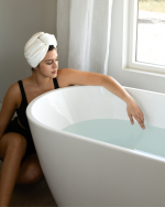 Terra Hair Towel – Ivory - Image 4