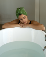 Classic Hair Towel – Green - Image 2