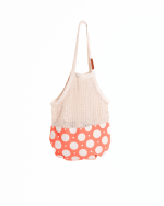 Polka Dot Net Printed Market Bag - Image 3