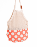 Polka Dot Net Printed Market Bag - Image 6