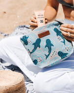 Shark Ripples Zipper Pouch - Image 5