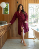 Bel Waffle Robe - Image 2