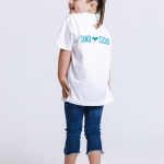 SC Whale Tail Kids Tee – White