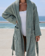 Aquatic Turtle Robe – Sage - Image 6
