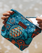 Reef Turtles Zipper Pouch - Image 3