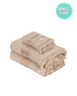 Micro Waffle XL Bath Bundle – White - Image 13