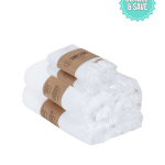 Micro Waffle XL Bath Bundle – White