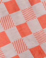 Checker Towel Bag – Coral - Image 10