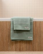 Classic Fringeless XL Bath Bundle – Sage - Image 2