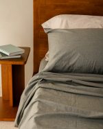 Classic Micro Twill Solid Melange Pillowcase Set Moss - Image 2