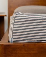 Classic Micro Twill Solid Melange Fitted Sheet Moss - Image 5