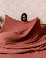 Lara Terracotta – PARTY BLANKET™ – Queen