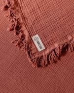 Lara Terracotta – PARTY BLANKET™ – Queen - Image 3
