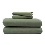 Terra Fringeless XL Bath Bundle – Hedge Green