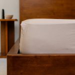 Luxe Sateen Fitted Sheet Beige