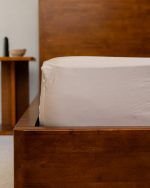 Luxe Sateen Fitted Sheet Steel Grey - Image 4