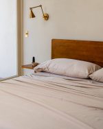 Luxe Sateen Pillowcase Set Beige - Image 6