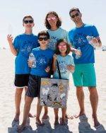 Make The Sea Trash Free Eco Kids Tee - Image 2