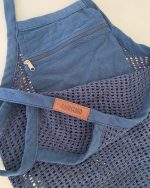 Net Market Bag Navy - Image 2
