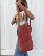 Net Market Bag Terracotta - Image 2