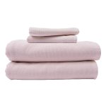 Terra Fringeless XL Bath Bundle – Calcite Pink