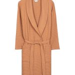 Micro Waffle Robe Beige