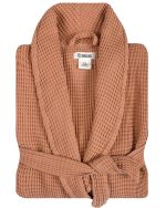 Micro Waffle Robe Beige - Image 6