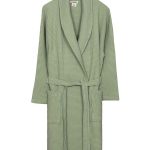 Micro Waffle Robe Sage